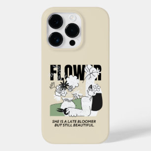 Coque Pour iPhone 14 Pro C'est une floraison tardive mais toujours belle
