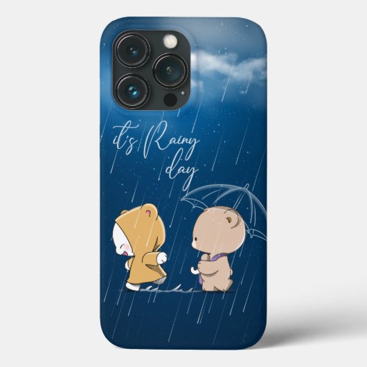 Coques Case-Mate iPhone C'est une journée pluvieuse | (Verso)