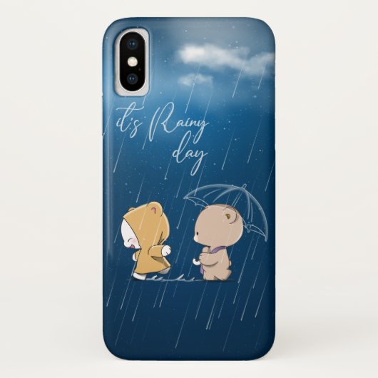 Coques Case-Mate iPhone C'est une journée pluvieuse | (Dos)