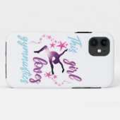 Coques Case-Mate iPhone Cette Fille Aime La Gymnastique Étoiles Leap (Dos (Horizontal))