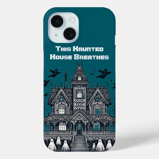Coques Case-Mate iPhone Cette Maison Hantée Respire Vibes Éffrayantes Espr (Verso)