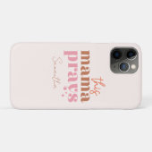 Coques Case-Mate iPhone Cette maman prie (Dos (Horizontal))