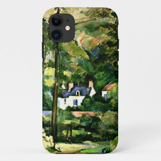 Coques Case-Mate iPhone Cezanne - Maisons dans la verdure (Dos)