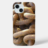 Coques Case-Mate iPhone Chaîne d'Ancres rouillées du navire (Verso)