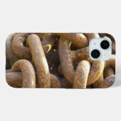 Coques Case-Mate iPhone Chaîne d'Ancres rouillées du navire (Verso (horizontal))