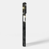 Coques Case-Mate iPhone Chaîne de lumière sur bois noir (Verso / Droite)