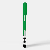 Coques Case-Mate iPhone Chaîne japonaise verte et Motif spiral (Verso / Droite)