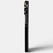 Coques Case-Mate iPhone Chaîne noire personnalisée (Verso / Gauche)