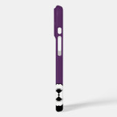 Coques Case-Mate iPhone Chaîne violette japonaise et Motif spiral (Verso / Gauche)