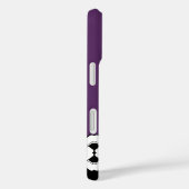 Coques Case-Mate iPhone Chaîne violette japonaise et Motif spiral (Verso / Droite)