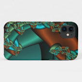 Coques Case-Mate iPhone chaînes de cuivre (Dos (Horizontal))