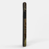 Coques Case-Mate iPhone Chaînes de Steampunk et floral (Dos/Droite)