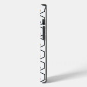 Coques Case-Mate iPhone Chaînes Hexagon (Verso / Gauche)