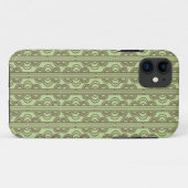 Coques Case-Mate iPhone Chaînes ovales vertes (Dos (Horizontal))