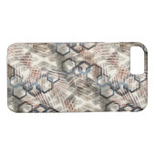 Coques Case-Mate iPhone Chaînes sur feuilles de palmiers. (Dos (Horizontal))