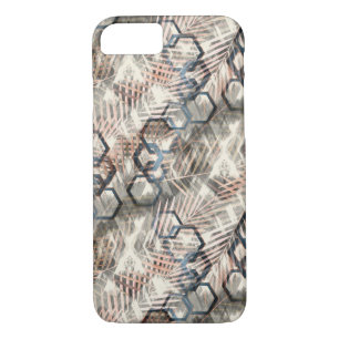 Case-Mate iPhone Case Chaînes sur feuilles de palmiers.