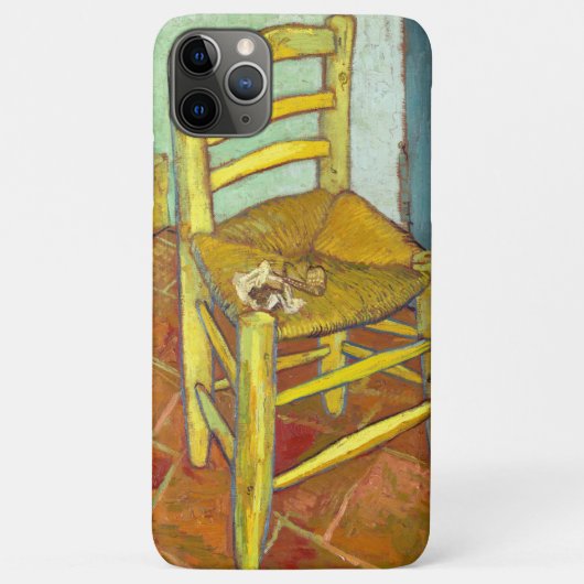 Coques Case-Mate iPhone Chaise de Vincent Van Gogh avec pipe (Dos)