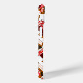 Coques Case-Mate iPhone Chaises De Plage Rouge & Blanc Thème (Verso / Droite)