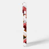 Coques Case-Mate iPhone Chaises De Plage Rouge & Blanc Thème (Verso / Gauche)