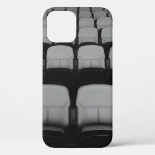 Case-Mate iPhone CASE CHAISES DE THÉÂTRE BLANC ET NOIR VACANTES SANS POU