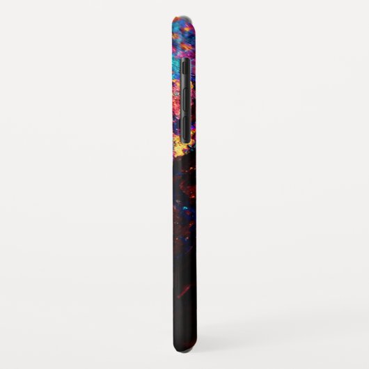 Coques Case-Mate iPhone Chalcopyrite minérale pierre de cristal de roche C (Dos/Gauche)