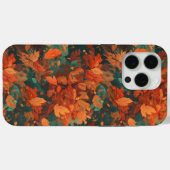 Coques Case-Mate iPhone Chaleureux Feuilles rustiques d'aquarelle - Boho e (Verso (horizontal))