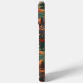 Coques Case-Mate iPhone Chaleureux Feuilles rustiques d'aquarelle - Boho e (Verso / Gauche)