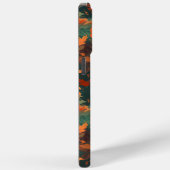 Coques Case-Mate iPhone Chaleureux Feuilles rustiques d'aquarelle - Boho e (Verso / Droite)