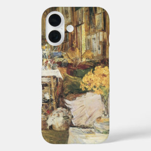 Coques iPhone 16 Chambre de fleurs par Childe Hassam, Beaux-arts vi