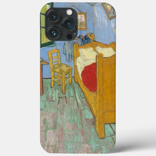Coques Case-Mate iPhone Chambre de Van Gogh à Arles - Jaune et Bleu Classi (Verso)