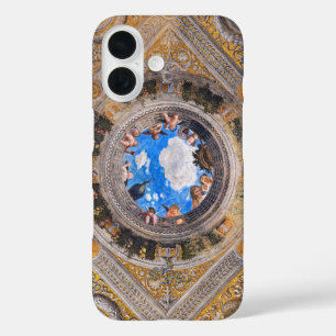 Coques iPhone 16 Chambre des nuptiales, plafond par Andrea Mantegna