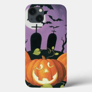 iPhone 13 Coque Chambre hantée par Halloween éffrayante