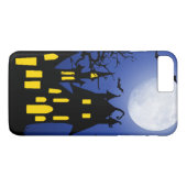 Coques Case-Mate iPhone Chambre hantée une nuit effrayante (Dos (Horizontal))