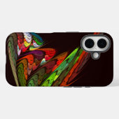 Coques Case-Mate iPhone Chameleon Art Abstrait (Verso (horizontal))