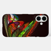 Coques Case-Mate iPhone Chameleon Art Abstrait (Verso (horizontal))