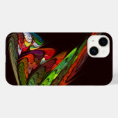 Coques Case-Mate iPhone Chameleon Art Abstrait (Verso (horizontal))