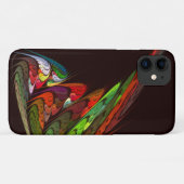 Coques Case-Mate iPhone Chameleon Art Abstrait (Dos (Horizontal))
