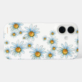 Coques Case-Mate iPhone Champ Blue Daisies Téléphone Case (Verso (horizontal))