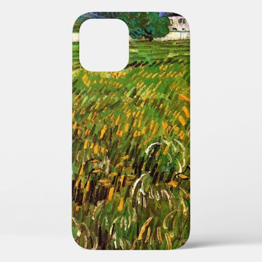 Coques Case-Mate iPhone Champ de blé à Auvers par Vincent van Gogh (Verso)