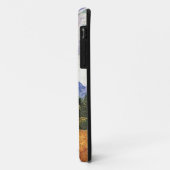 Coques Case-Mate iPhone Champ de blé avec cyprès par Van Gogh. (Dos/Gauche)
