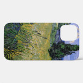 Coques Case-Mate iPhone Champ de blé vert avec cyprès par Vincent van Gogh (Verso (horizontal))