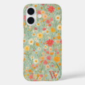Coques Case-Mate iPhone Champ de fleurs sauvages à l'aquarelle (Verso)