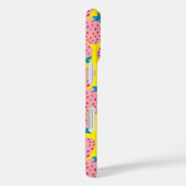 Coques Case-Mate iPhone Champ de fraises jaune (Verso / Droite)