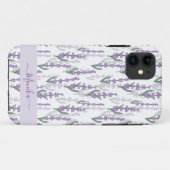 Coques Case-Mate iPhone Champ de lavande provence fleur violette (Dos (Horizontal))