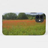 Coques Case-Mate iPhone Champ de pavot, Chiusi, Italie (Dos (Horizontal))