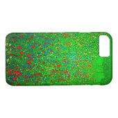 Coques Case-Mate iPhone Champ de pavot Gustav Klimt (Dos (Horizontal))