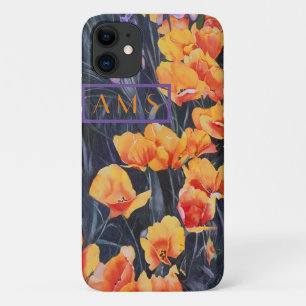 Case-Mate iPhone Case Champ de pavot Peinture impressionniste colorée