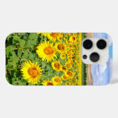 Coques Case-Mate iPhone Champ de tournesols (Verso (horizontal))