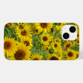 Coques Case-Mate iPhone Champ de tournesols jaunes (Verso (horizontal))