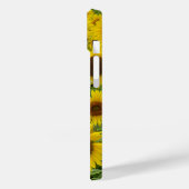 Coques Case-Mate iPhone Champ de tournesols jaunes (Verso / Gauche)